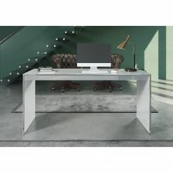 Trendteam Schreibtisch Infinity - Hochglanz Grau / Chrom -Möbel Verkäufe 2024 1000325230 220118 142758000026 MOOD DETAILS P000000001000325230 mood