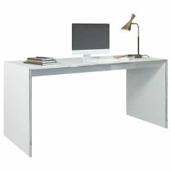 Trendteam Schreibtisch Infinity - Hochglanz Grau / Chrom -Möbel Verkäufe 2024 1000325230 220118 142758000040 DETAILS P000000001000325230