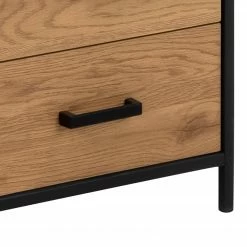 Red Living Regal Coogee XIII - Wildeiche Dekor / Schwarz -Möbel Verkäufe 2024 1000325233 220118 14022400166 DETAILS P000000001000325233