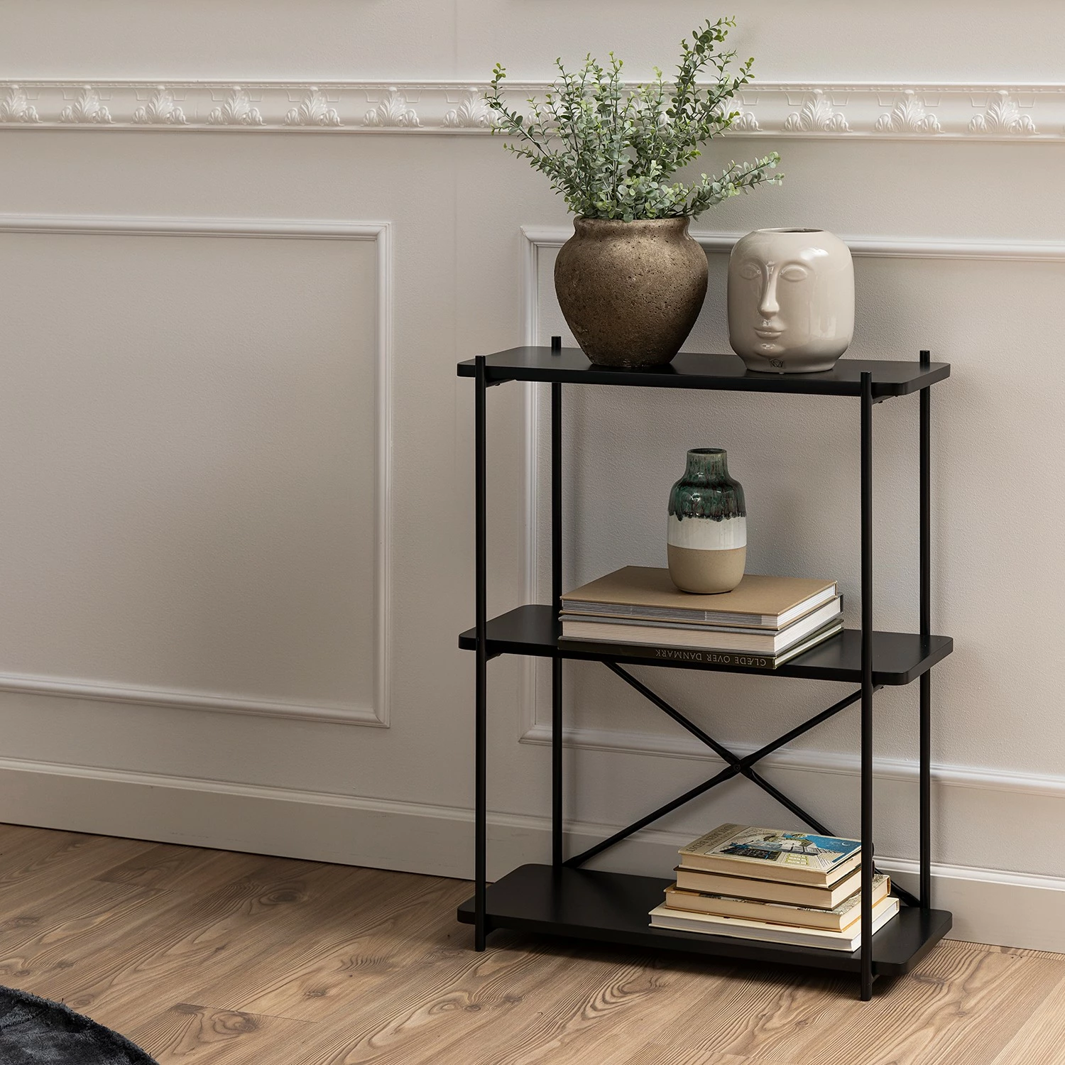 Red Living Regal Visby - Schwarz 5 Red Living Regal Visby - Schwarz – Bild 3