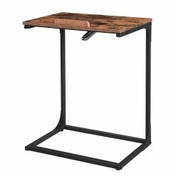 Red Living Laptoptisch Buxy - Eiche Rustikal Dekor / Schwarz