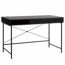 Loftscape Schreibtisch Palermo - Metall - Schwarz