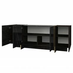 Loftscape Sideboard Vidal - Marmor Schwarz Dekor / Gold -Möbel Verkäufe 2024 1000333728 220302 031 DETAILS P000000001000333728