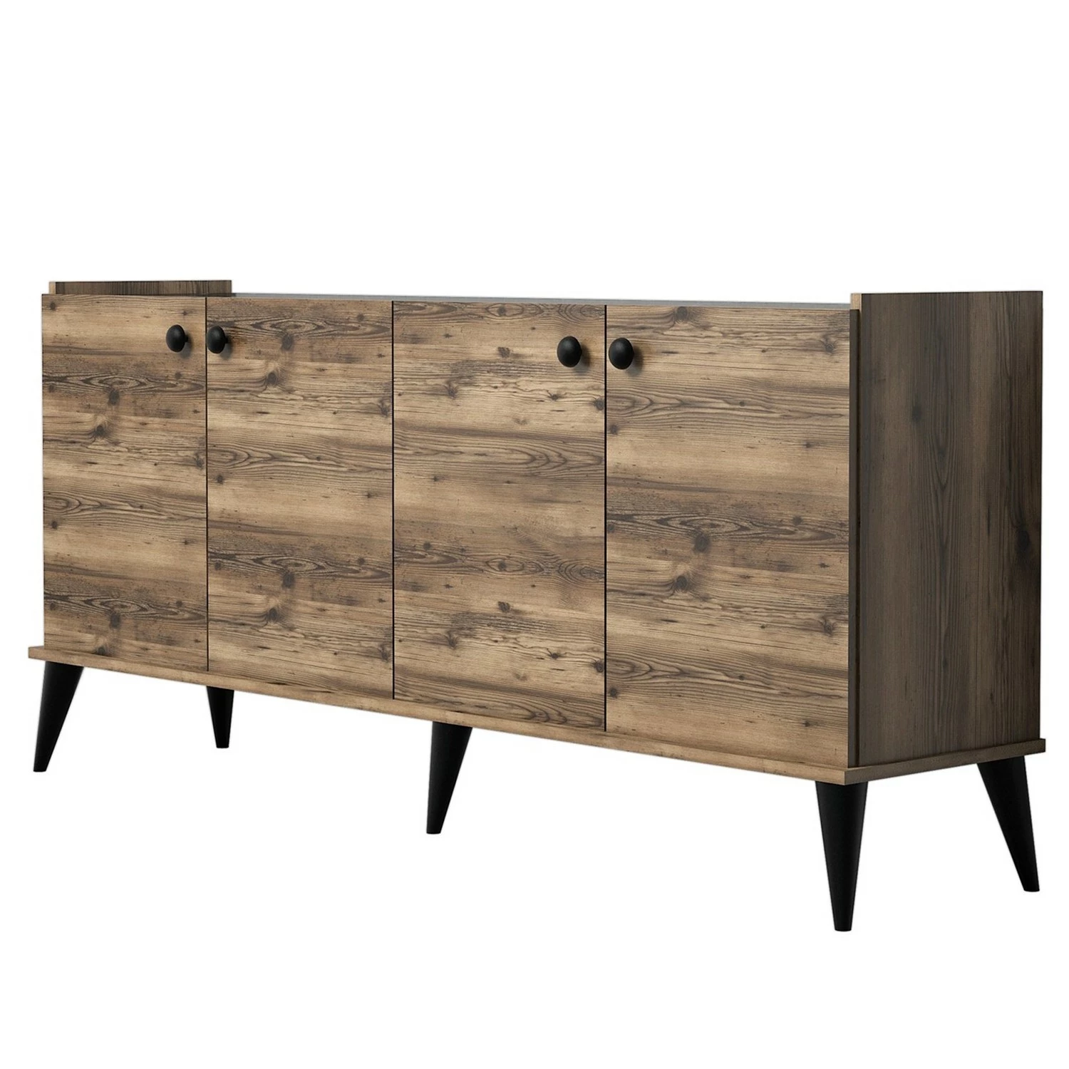 Red Living Sideboard Korfu - Walnuss Dekor 3 Red Living Sideboard Korfu - Walnuss Dekor