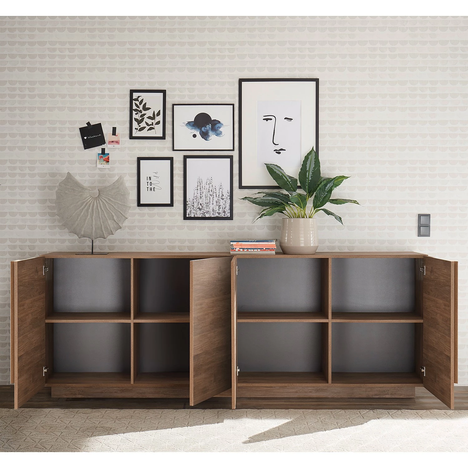 LC Spa Sideboard Jupiter V - Kirschbaum Dekor 4 LC Spa Sideboard Jupiter V - Kirschbaum Dekor – Bild 2