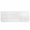 LC Spa Sideboard Jupiter VI - Hochglanz Weiß