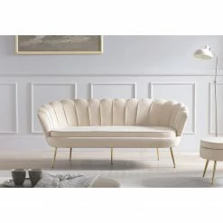 Norrwood Sofa Ralemo (3-Sitzer) - Samt - Creme -Möbel Verkäufe 2024 1000339537 220329 021 MOOD DETAILS P000000001000339537 mood