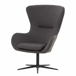 Loftscape Sessel Three - Microfaser - Dunkelgrau