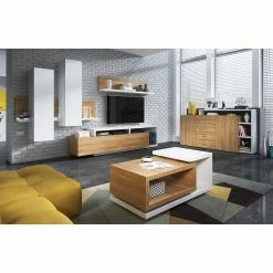 Loftscape Sideboard Littor - Weiß / Eiche Grandson Dekor -Möbel Verkäufe 2024 1000339743 220311 020 MOOD DETAILS P000000001000339743 mood