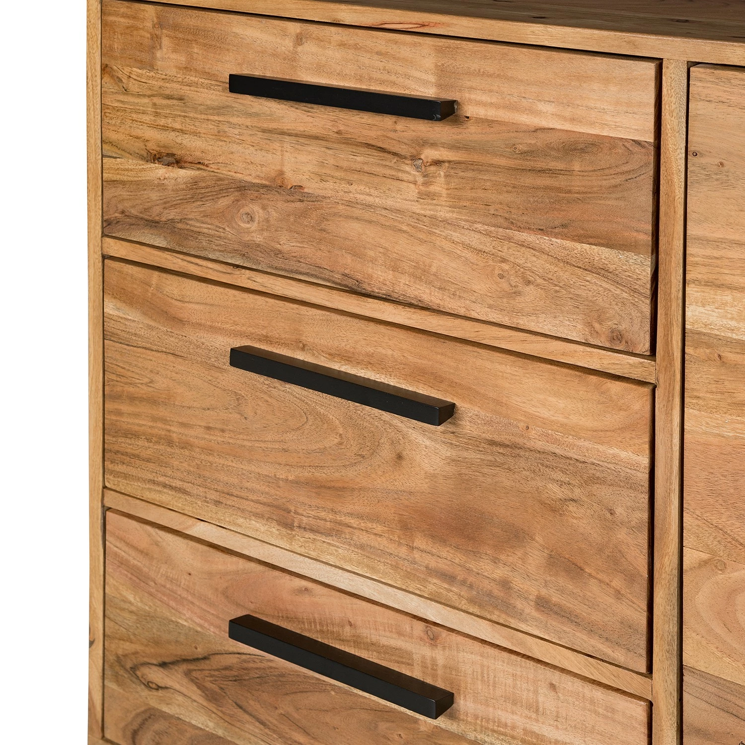 Ars manufacti Sideboard Woodson II - Akazie massiv / Metall - Akazie Hellbraun 15 Ars manufacti Sideboard Woodson II - Akazie massiv / Metall - Akazie Hellbraun – Bild 13