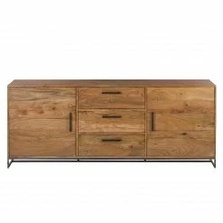 Ars manufacti Sideboard Woodson - Akazie massiv / Metall - Akazie Hellbraun - Breite: 200 cm -Möbel Verkäufe 2024 1000339822 220311 030 DETAILS P000000001000339822