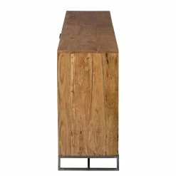 Ars manufacti Sideboard Woodson - Akazie massiv / Metall - Akazie Hellbraun - Breite: 200 cm -Möbel Verkäufe 2024 1000339822 220311 040 DETAILS P000000001000339822