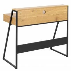 Mørteens Schreibtisch Reims - Wildeiche Dekor / Schwarz -Möbel Verkäufe 2024 1000341076 220323 032 DETAILS P000000001000341076