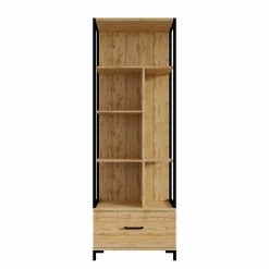 Red Living Büroregal Sonny - Wotaneiche Dekor / Schwarz -Möbel Verkäufe 2024 1000341080 220322 040 DETAILS P000000001000341080