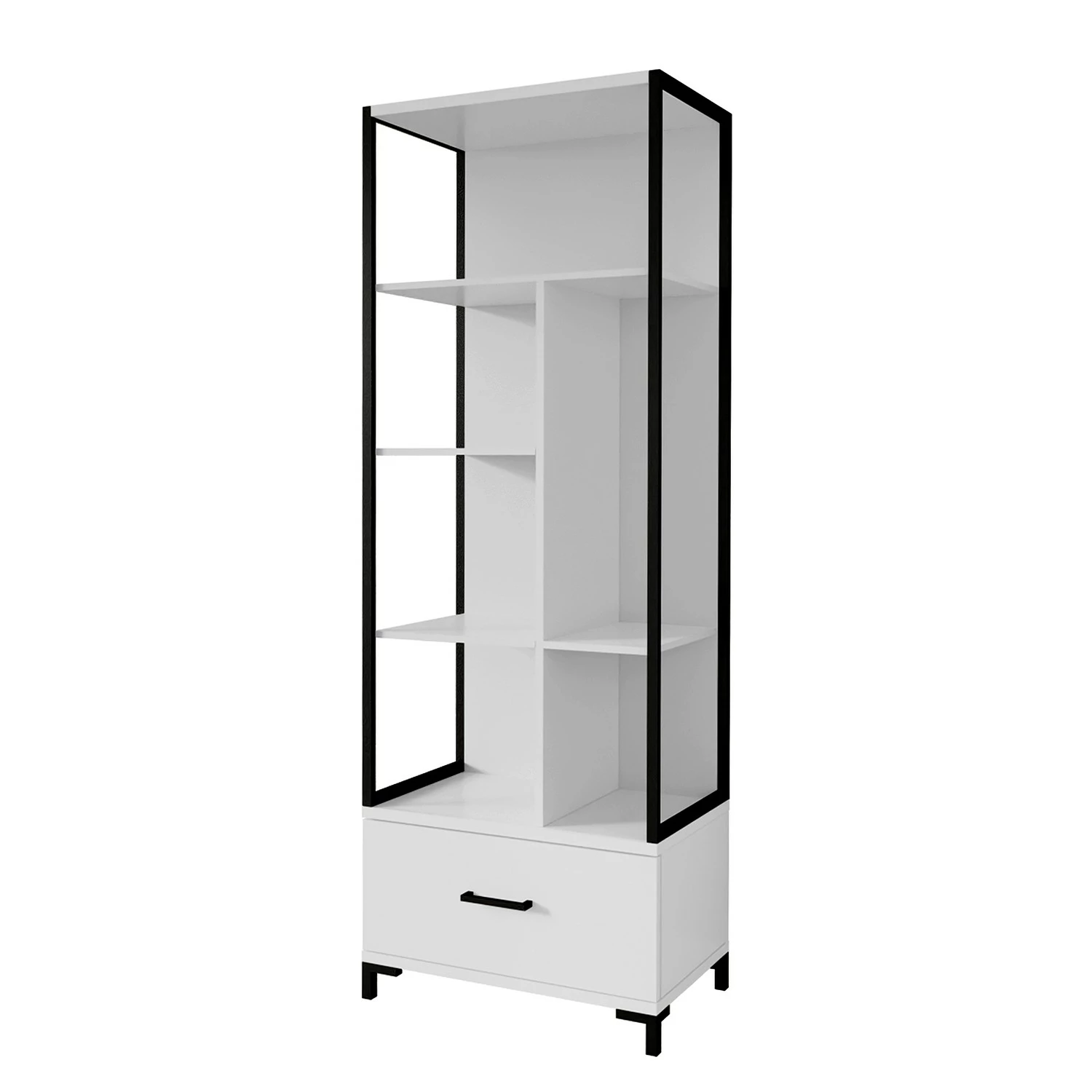 Red Living Büroregal Roslin - Weiß 3 Red Living Büroregal Roslin - Weiß