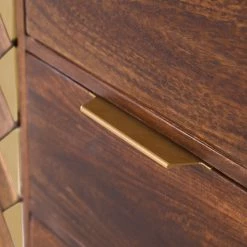 Red Living Sideboard Nook - Mango massiv / Metall - Mango / Gold -Möbel Verkäufe 2024 1000341969 220331 031 DETAILS P000000001000341969