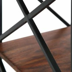 Red Living Regal Ugo II - Mango massiv / Metall - Mango / Schwarz -Möbel Verkäufe 2024 1000341970 220331 040 DETAILS P000000001000341970