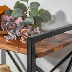 Red Living Regal Ugo II - Mango massiv / Metall - Mango / Schwarz -Möbel Verkäufe 2024 1000341970 220331 072 DETAILS P000000001000341970