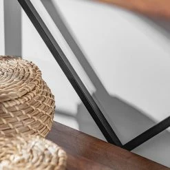 Red Living Regal Ugo II - Mango massiv / Metall - Mango / Schwarz -Möbel Verkäufe 2024 1000341970 220331 078 DETAILS P000000001000341970