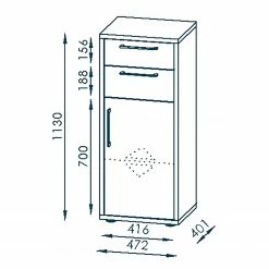 Maja Möbel Aktenschrank Homebase IV - Platingrau 11 Maja Möbel Aktenschrank Homebase IV - Platingrau -Möbel Verkäufe 2024 1000341998 220325 500 SKETCH DETAILS P000000001000341998 sketch
