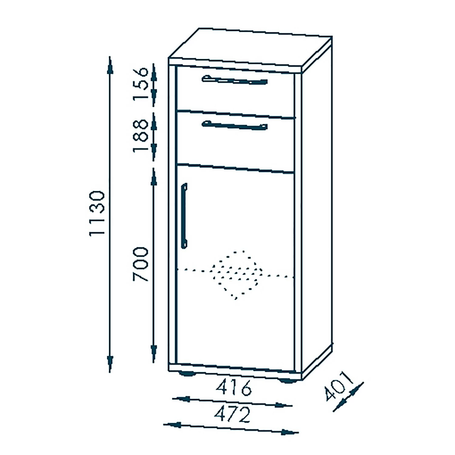 Maja Möbel Aktenschrank Homebase IV - Platingrau 7 Maja Möbel Aktenschrank Homebase IV - Platingrau – Bild 5