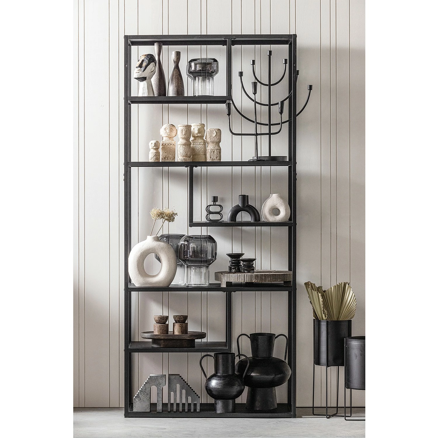 Red Living Regal Vallvik I - Metall - Schwarz 5 Red Living Regal Vallvik I - Metall - Schwarz – Bild 3