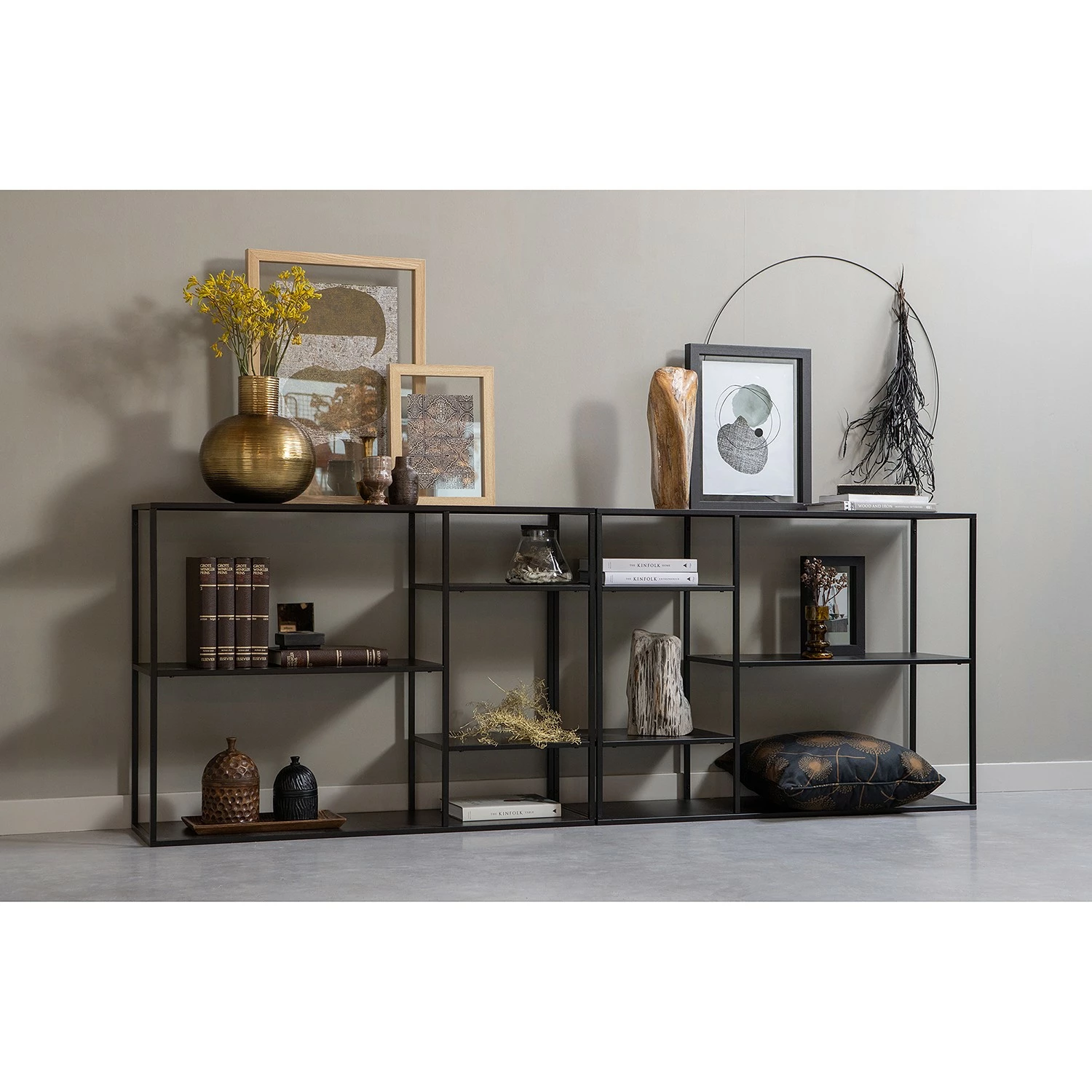 Red Living Regal Wilton - Metall - Schwarz 4 Red Living Regal Wilton - Metall - Schwarz – Bild 2