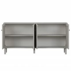 Ridgevalley Sideboard Rimas - Pinie massiv - Hellgrau -Möbel Verkäufe 2024 1000342118 220401 030 DETAILS P000000001000342118