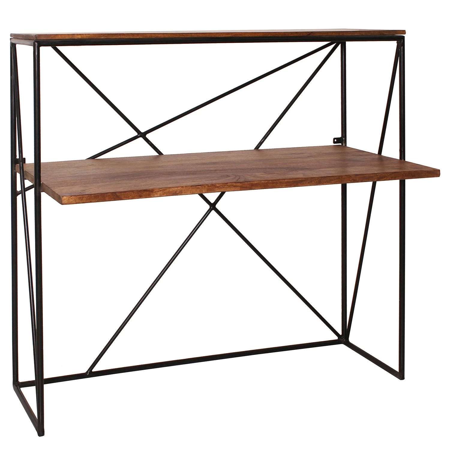 Tom Tailor Schreibtisch-Kombination Piketon I - Mango massiv / Aluminium - Mango / Schwarz 3 Tom Tailor Schreibtisch-Kombination Piketon I - Mango massiv / Aluminium - Mango / Schwarz