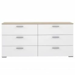 Loftscape Sideboard Perryton - Weiß / Eiche Sonoma Dekor -Möbel Verkäufe 2024 1000342469 220404 030 DETAILS P000000001000342469