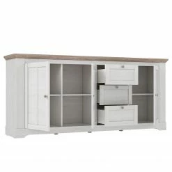 Ridgevalley Sideboard Sandvik II - Eiche Weiß Dekor / Eiche Nelson Dekor -Möbel Verkäufe 2024 1000342497 220331 040 DETAILS P000000001000342497