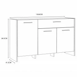 Loftscape Sideboard Sahil - Eiche Sorrento Grau Dekor / Schwarz 20 Loftscape Sideboard Sahil - Eiche Sorrento Grau Dekor / Schwarz -Möbel Verkäufe 2024 1000342503 220331 500 SKETCH DETAILS P000000001000342503 sketch