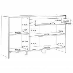 Loftscape Sideboard Sahil - Eiche Sorrento Grau Dekor / Schwarz 21 Loftscape Sideboard Sahil - Eiche Sorrento Grau Dekor / Schwarz -Möbel Verkäufe 2024 1000342503 220331 501 SKETCH DETAILS P000000001000342503 sketch