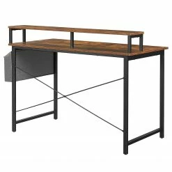 Red Living Schreibtisch Rio - Eiche Rustikal Dekor / Schwarz -Möbel Verkäufe 2024 1000343003 220407 030 DETAILS P000000001000343003