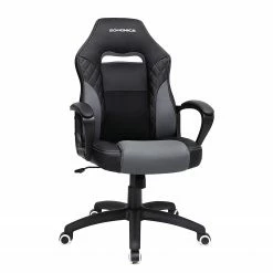 Fredriks Bürostuhl Save - Kunstleder / Kunststoff - Schwarz / Grau