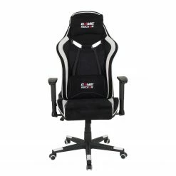 Duo Collection Gamingchair Game-Rocker G-30 II - Kunstleder & Microfaser / Nylon - Schwarz / Weiß
