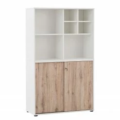 Schildmeyer Aktenschrank Serie 400 U1000R / U1000ST - Wildeiche Dekor / Weiß