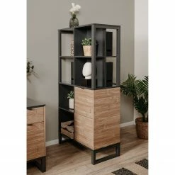 Loftscape Regal Mid West - Bambus Dekor / Anthrazit -Möbel Verkäufe 2024 1000344589 220407 020 MOOD DETAILS P000000001000344589 mood