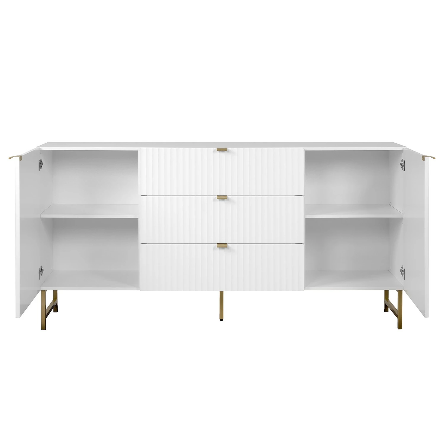 Loftscape Sideboard Metropolis - Matt Weiß 8 Loftscape Sideboard Metropolis - Matt Weiß – Bild 6