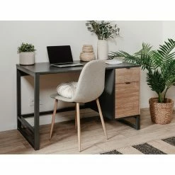 Loftscape Schreibtisch Mid West - Anthrazit / Bambus Dekor -Möbel Verkäufe 2024 1000344597 220407 021 MOOD DETAILS P000000001000344597 mood