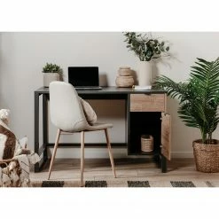 Loftscape Schreibtisch Mid West - Anthrazit / Bambus Dekor -Möbel Verkäufe 2024 1000344597 220407 023 MOOD DETAILS P000000001000344597 mood