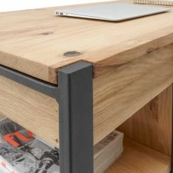 Ars manufacti Schreibtisch Robby - Eiche massiv / Metall - Eiche / Schwarz 11 Ars manufacti Schreibtisch Robby - Eiche massiv / Metall - Eiche / Schwarz -Möbel Verkäufe 2024 1000346336 220826 031 DETAILS P000000001000346336