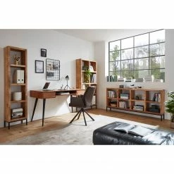 Ars manufacti Schreibtisch Tim - Akazie massiv / Metall - Akazie / Schwarz -Möbel Verkäufe 2024 1000346337 220826 021 MOOD DETAILS P000000001000346337 mood 1