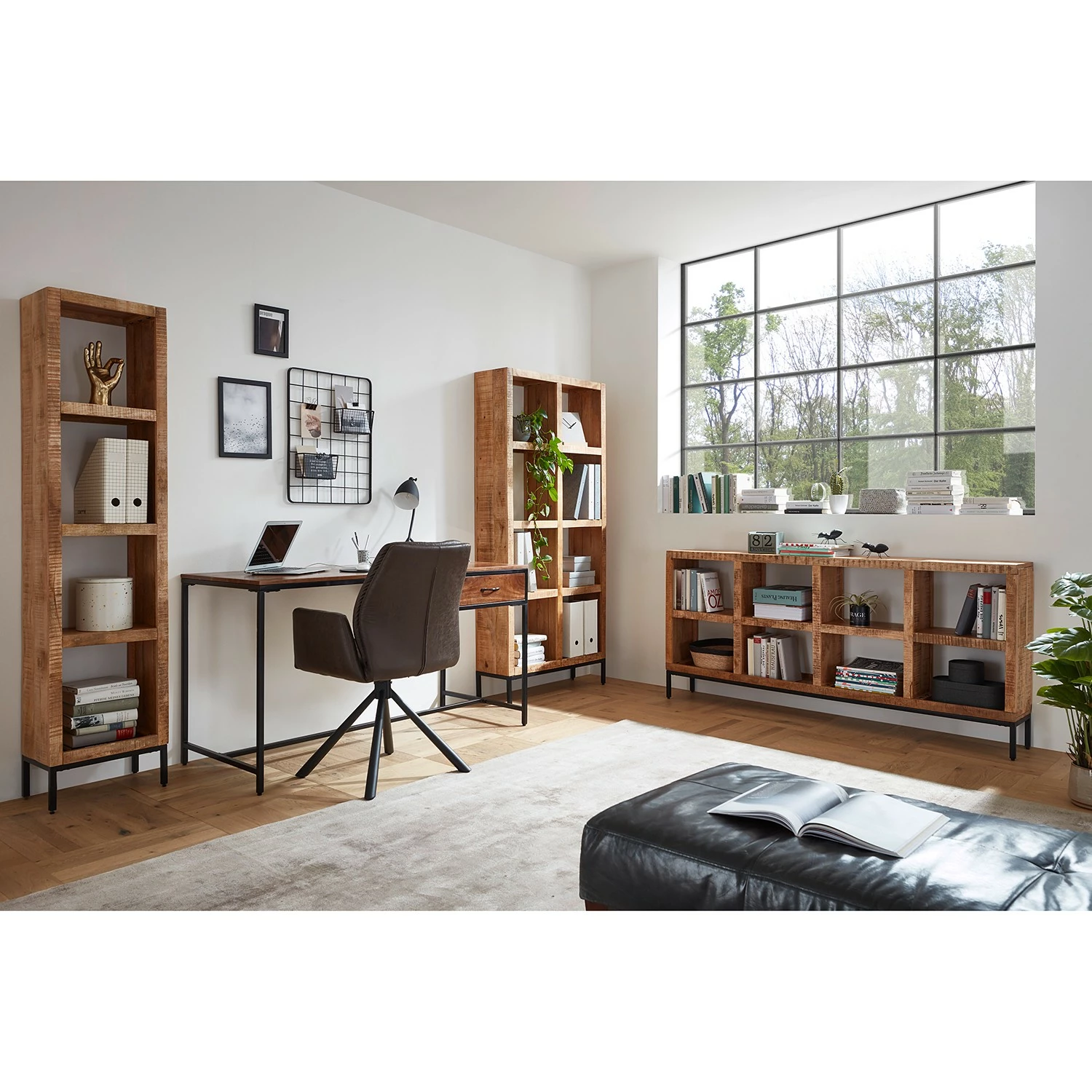 Ars manufacti Aktenregal Torres - Mango massiv / Metall - Breite: 40 cm 5 Ars manufacti Aktenregal Torres - Mango massiv / Metall - Breite: 40 cm – Bild 3