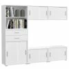 Fredriks Aktenschrank-Kombination Thamali IV - Weiß