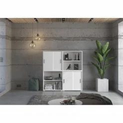 Fredriks Aktenschrank-Kombination Thamali XII - Weiß -Möbel Verkäufe 2024 1000346960 220504 020 MOOD DETAILS P000000001000346960 mood