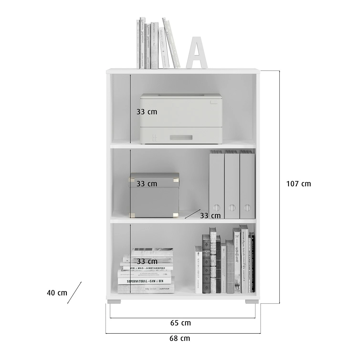 Fredriks Aktenschrank-Kombination Thamali - 136 x 212 cm 10 Fredriks Aktenschrank-Kombination Thamali - 136 x 212 cm – Bild 8