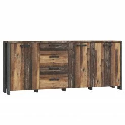 Loftscape Sideboard Ravenswood II - Altholz Dekor / Anthrazit -Möbel Verkäufe 2024 1000348107 220603 060 DETAILS P000000001000348107