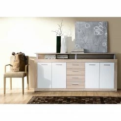 Loftscape Sideboard Parzival - Eiche Sonoma Dekor / Weiß 7 Loftscape Sideboard Parzival - Eiche Sonoma Dekor / Weiß -Möbel Verkäufe 2024 1000348120 220603 021 MOOD DETAILS P000000001000348120 mood