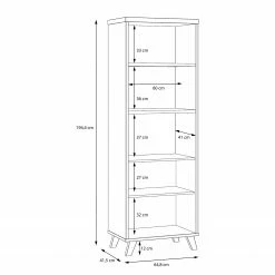 Fredriks Büroregal Winster - Asteiche Dekor / Beton Dekor -Möbel Verkäufe 2024 1000348165 220505 501 SKETCH DETAILS P000000001000348165 sketch